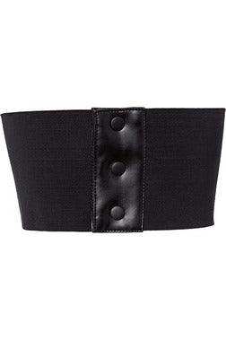 Daisy Corsets Lavish Black w/Black Lace Overlay Corset Belt Cincher - Daisy Corsets - Flyclothing LLC