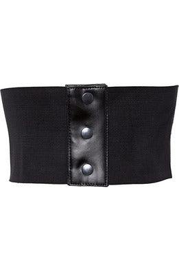 Daisy Corsets Lavish Red w/Black Lace Overlay Corset Belt Cincher - Daisy Corsets