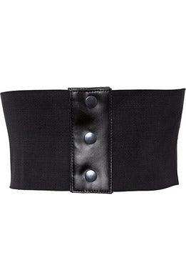 Daisy Corsets Lavish Red w/Black Lace Overlay Corset Belt Cincher - Daisy Corsets - Flyclothing LLC