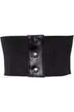 Daisy Corsets Lavish Red w/Black Lace Overlay Corset Belt Cincher - Daisy Corsets