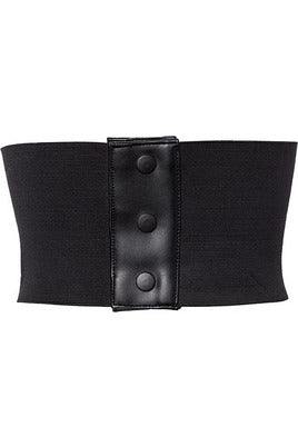 Daisy Corsets Lavish Blue w/Black Lace Overlay Corset Belt Cincher - Daisy Corsets