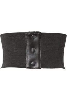 Daisy Corsets Lavish Black Brocade Corset Belt Cincher - Daisy Corsets - Flyclothing LLC