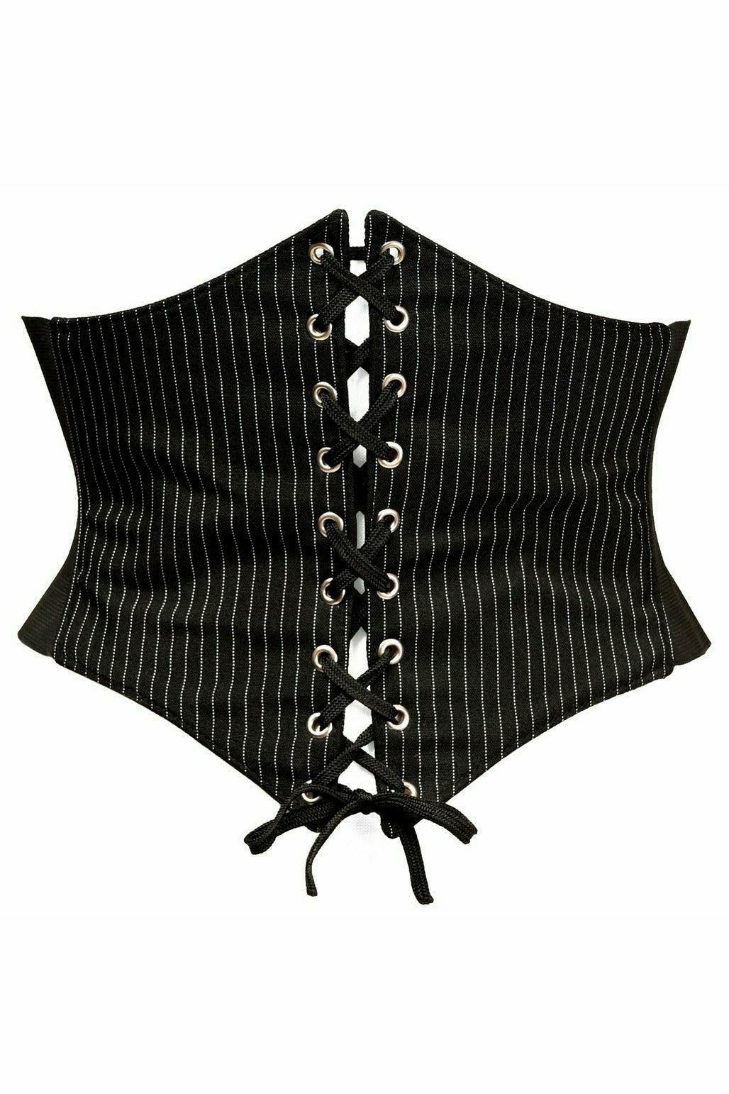Daisy Corsets Lavish Pinstripe Corset Belt Cincher - Daisy Corsets