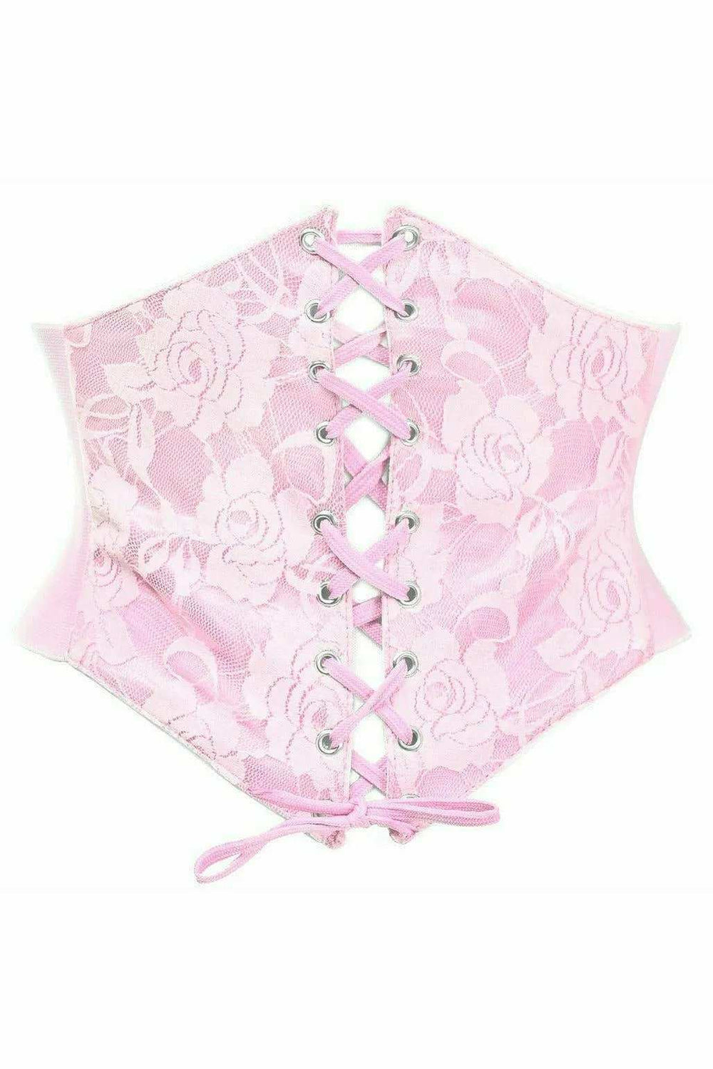 Daisy Corsets Lavish Lt Pink Lace Corset Belt Cincher - Daisy Corsets - Flyclothing LLC