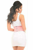 Daisy Corsets Lavish Lt Pink Lace Corset Belt Cincher - Daisy Corsets - Flyclothing LLC