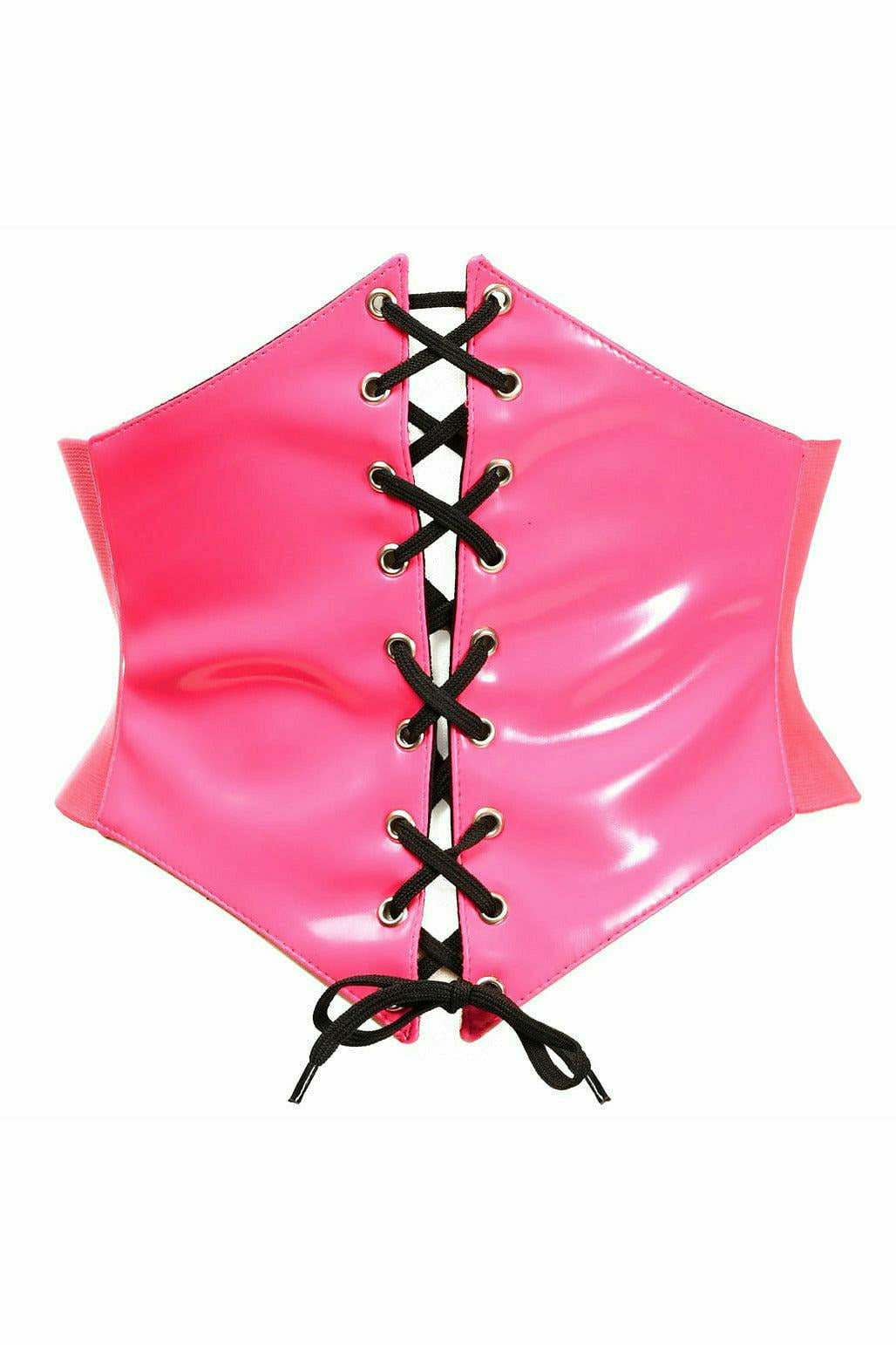 Daisy Corsets Lavish Hot Pink Patent Corset Belt Cincher