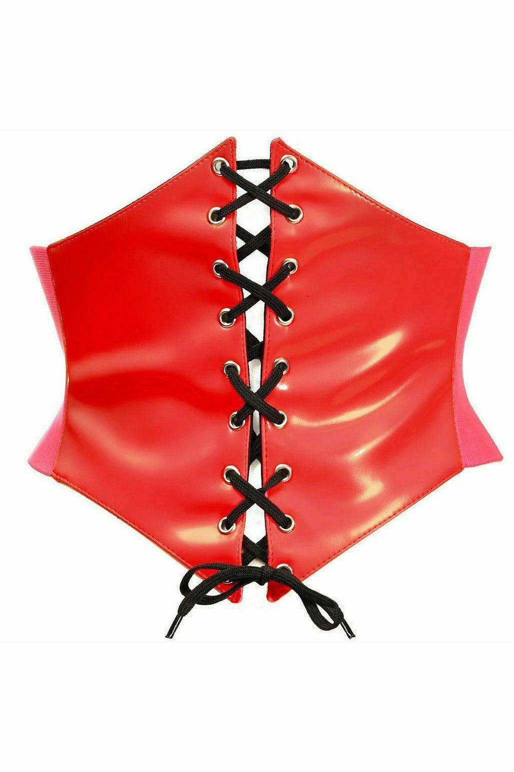 Daisy Corsets Lavish Red Patent Corset Belt Cincher - Daisy Corsets - Flyclothing LLC
