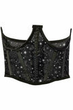 Daisy Corsets Lavish Celestial Mesh Open Cup Waist Cincher - Daisy Corsets