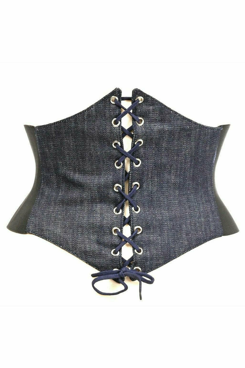 Daisy Corsets Lavish Blue Denim Corset Belt Cincher - Daisy Corsets