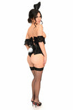 Daisy Corsets Lavish 3 PC Daring Lace Bunny Corset Costume - Daisy Corsets