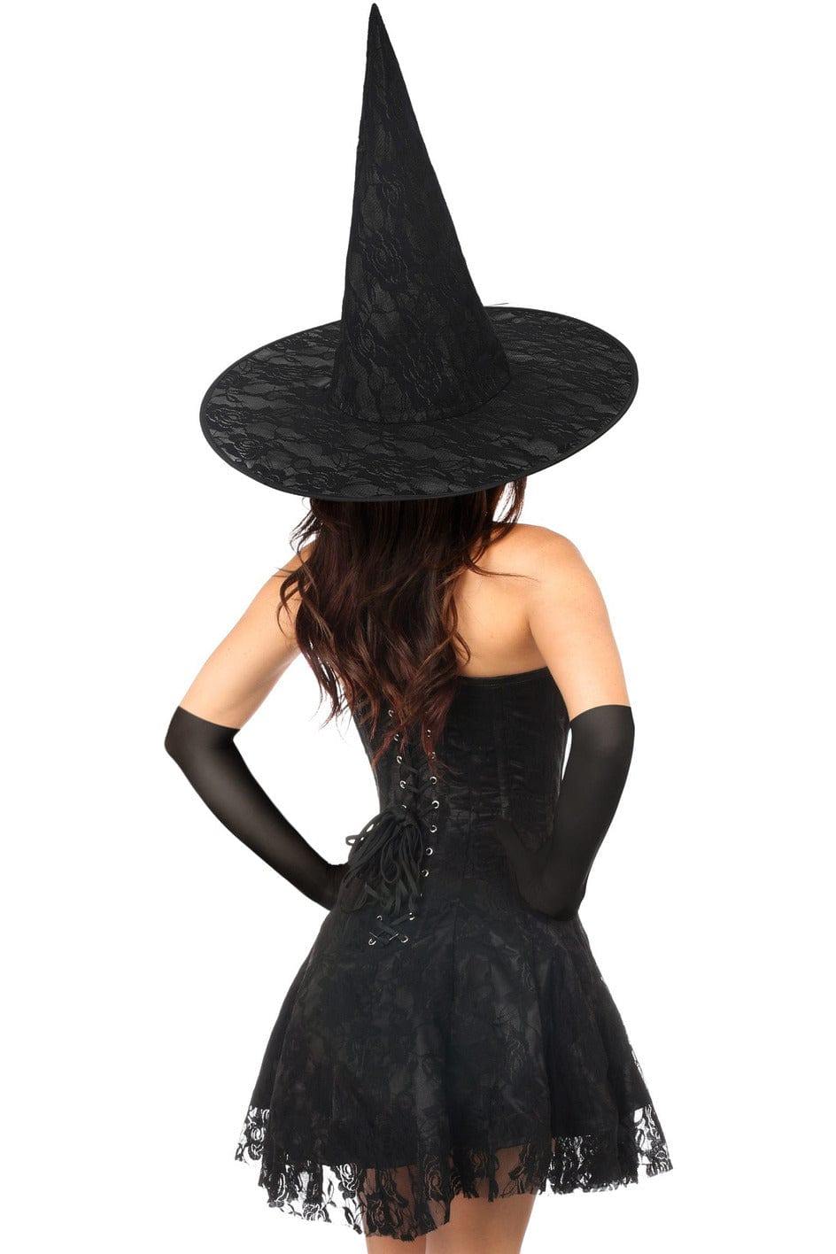 Daisy Corsets Lavish 3 PC Sultry Witch Corset Dress Costume - Daisy Corsets