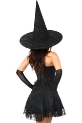 Daisy Corsets Lavish 3 PC Sultry Witch Corset Dress Costume - Daisy Corsets