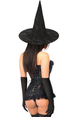 Daisy Corsets Lavish 3 PC Sheer Lace Witch Corset Costume