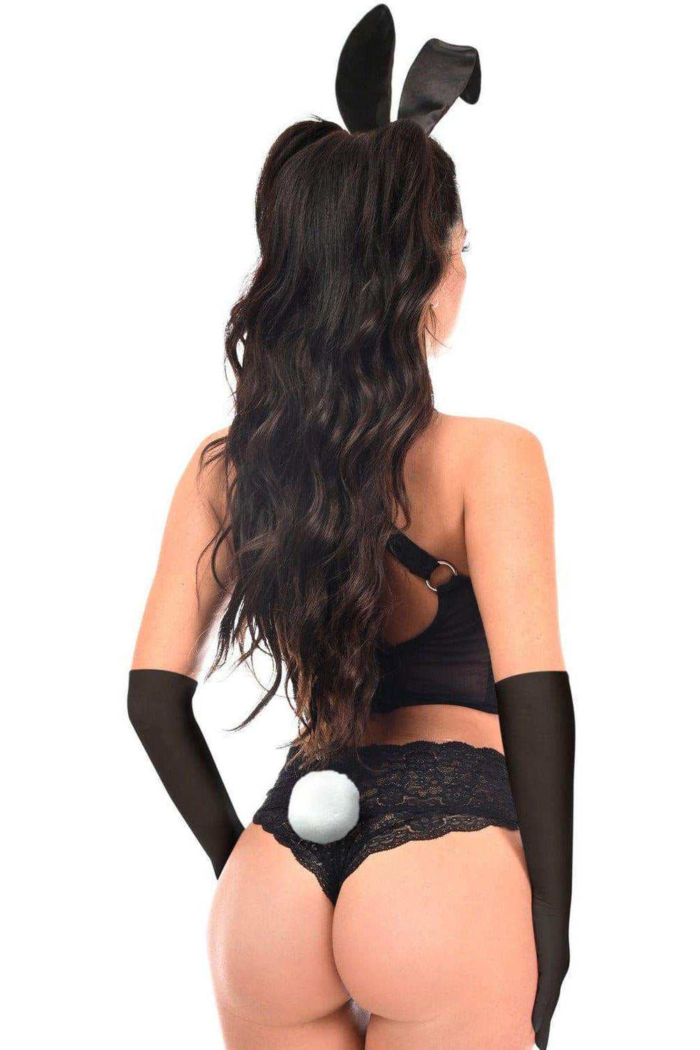 Daisy Corsets Lavish 4 PC Daring Bunny Corset Costume - Daisy Corsets - Flyclothing LLC