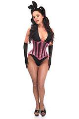 Daisy Corsets Lavish 4 PC Pink Festival Bunny Corset Costume - Daisy Corsets