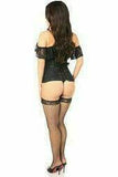Daisy Corsets Lavish Black Lace Off-The-Shoulder Corset - Daisy Corsets