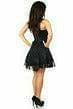 Daisy Corsets Lavish Black Lace Corset Dress - Daisy Corsets