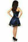 Daisy Corsets Lavish Blue Lace Corset Dress - Daisy Corsets - Flyclothing LLC