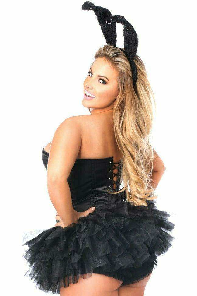 Daisy Corsets Lavish Tuxedo Bunny Corset Costume - Daisy Corsets - Flyclothing LLC