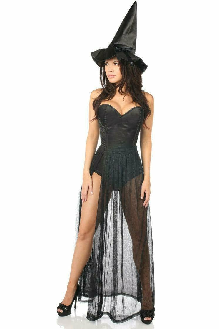 Daisy Corsets Lavish 3 PC Evil Witch Corset Costume - Daisy Corsets