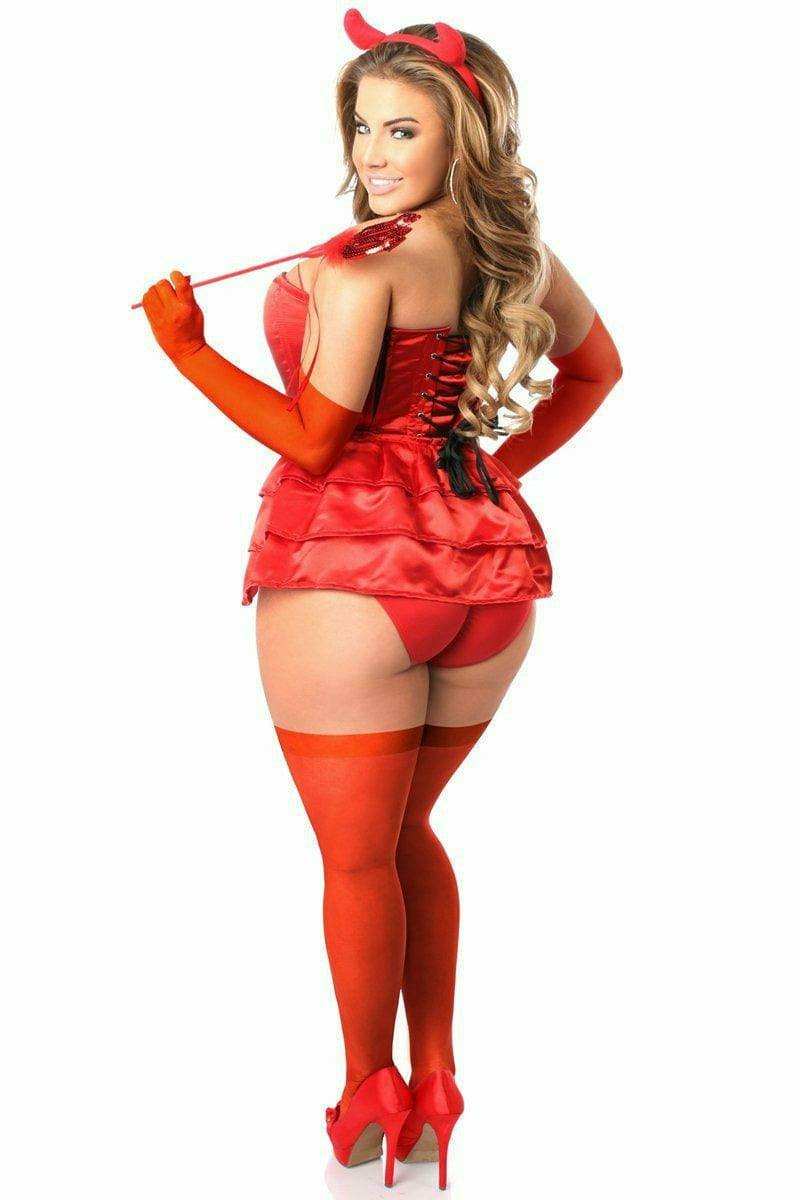Daisy Corsets Lavish 5 PC Devilicious Corset Costume - Daisy Corsets - Flyclothing LLC