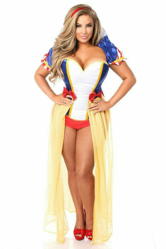Daisy Corsets Lavish 4 PC Snow Princess Costume - Daisy Corsets