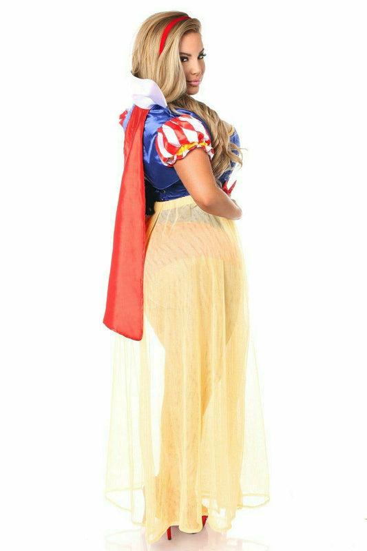 Daisy Corsets Lavish 4 PC Snow Princess Costume