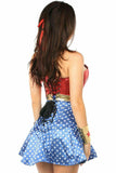 Daisy Corsets Lavish 3 PC Superhero Corset Dress Costume - Daisy Corsets - Flyclothing LLC
