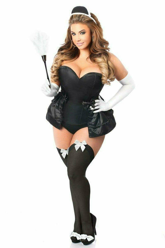 Daisy Corsets Lavish 5 PC Frisky French Maid Corset Costume - Daisy Corsets