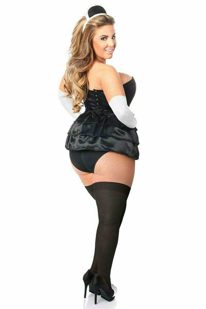 Daisy Corsets Lavish 5 PC Frisky French Maid Corset Costume - Daisy Corsets - Flyclothing LLC