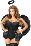 Daisy Corsets Lavish 4 PC Angel of Darkness Corset Costume - Daisy Corsets