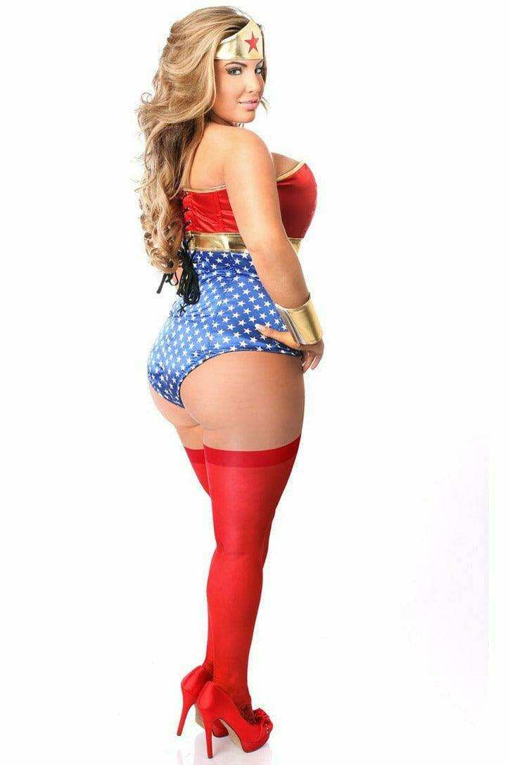 Daisy Corsets Lavish 3 PC Sexy Superhero Costume - Daisy Corsets - Flyclothing LLC
