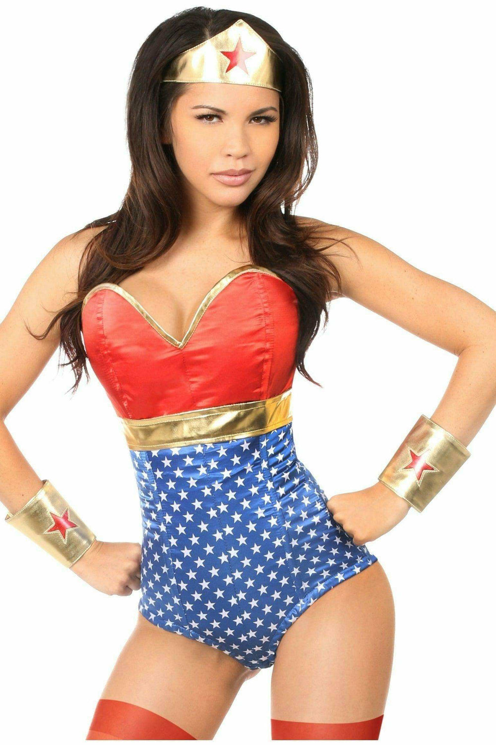 Daisy Corsets Lavish 3 PC Sexy Superhero Costume - Daisy Corsets - Flyclothing LLC