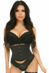 Daisy Corsets Lavish Pinstripe Mini Cincher - Daisy Corsets - Flyclothing LLC