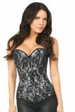 Daisy Corsets Lavish White Lace Front Zipper Corset - Daisy Corsets - Flyclothing LLC