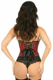 Daisy Corsets Lavish Red Plaid Underwire Bustier - Daisy Corsets