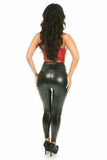 Daisy Corsets Lavish Red Patent Short Bustier Top - Daisy Corsets