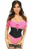 Daisy Corsets Lavish Black Lace Mini Cincher - Daisy Corsets - Flyclothing LLC