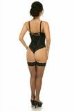 Daisy Corsets Lavish Black Lace Mini Cincher - Daisy Corsets