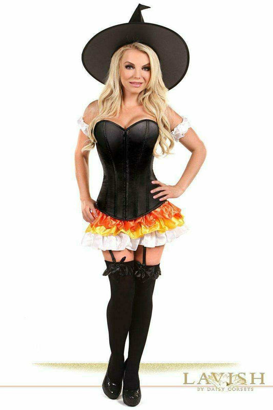 Daisy Corsets Lavish 4 PC Witch Corset Costume - Daisy Corsets - Flyclothing LLC