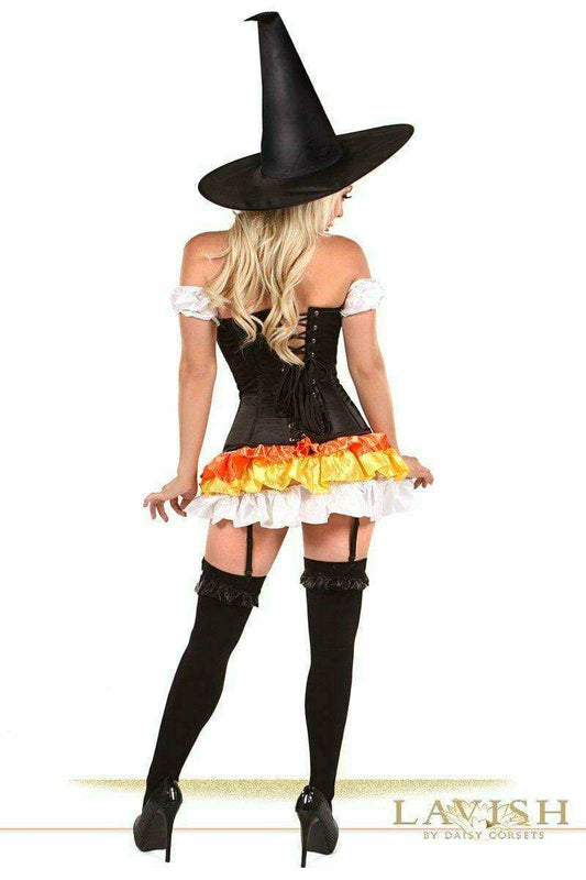 Daisy Corsets Lavish 4 PC Witch Corset Costume - Daisy Corsets - Flyclothing LLC