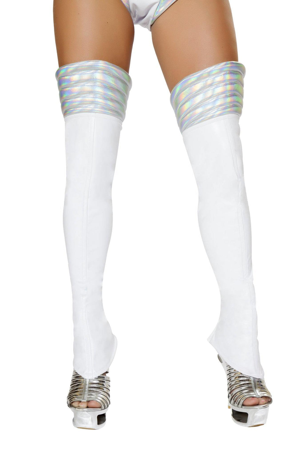 Roma Costume White Space Girl Leggings - Roma Costume