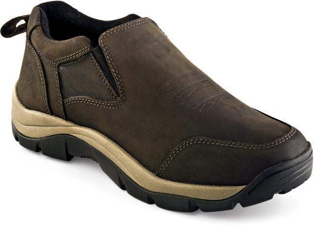 Old West Distressed Mens Round Toe Casual Shoes - Old West - Flyclothing LLC