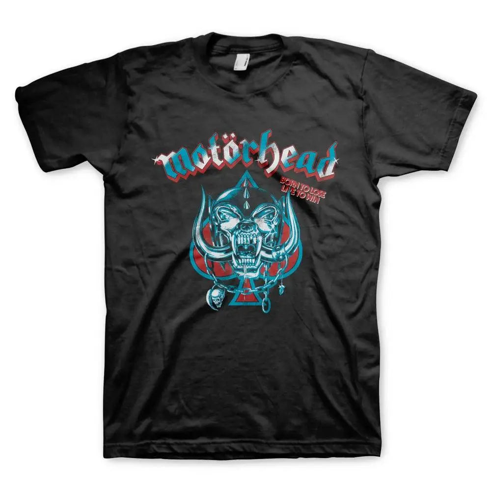 Motorhead Live To Win Mens T-Shirt - Motorhead - Flyclothing LLC