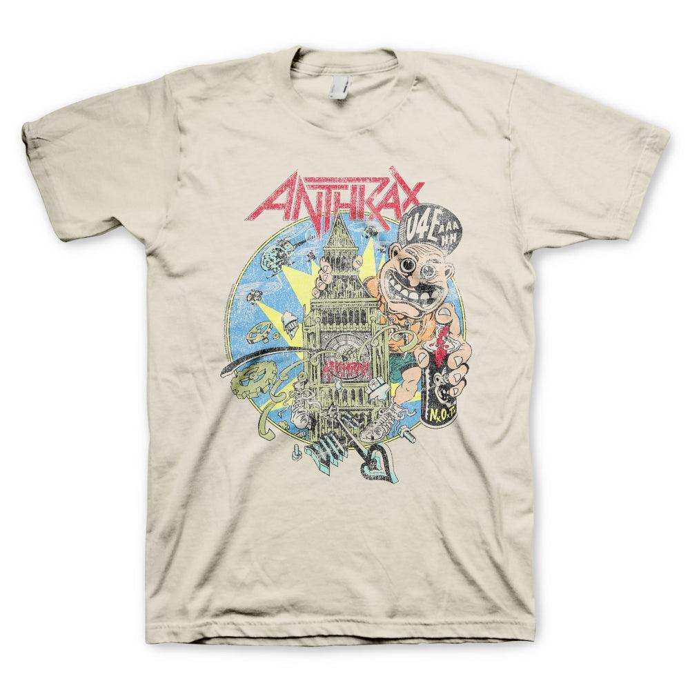 Anthrax London Mens T-Shirt - Anthrax - Flyclothing LLC