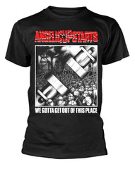 Angelic Upstarts We Gotta Get Out Of This Place Mens T-Shirt - Flyclothing LLC