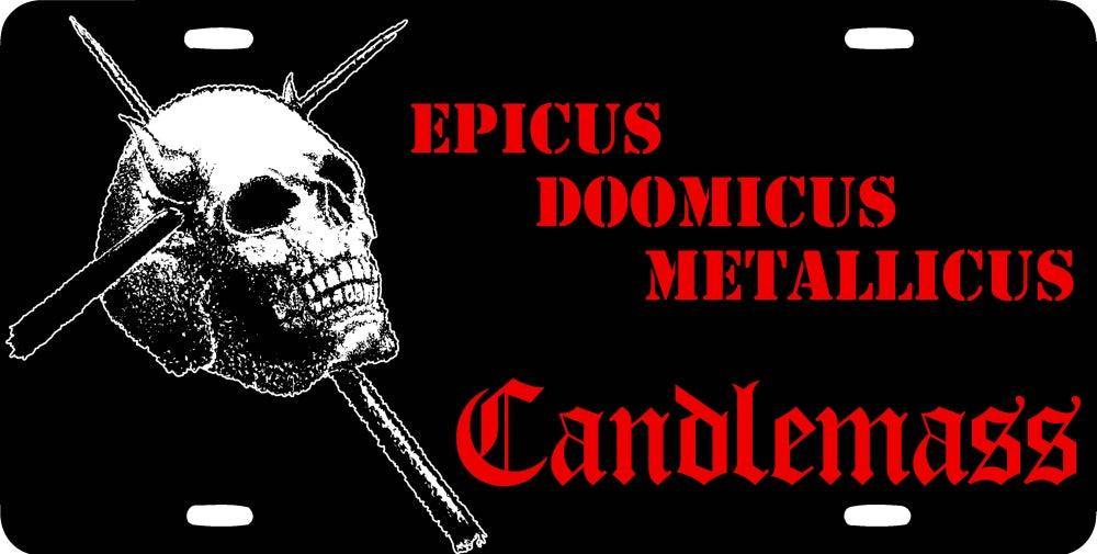 Candlemass License Plate - Candlemass