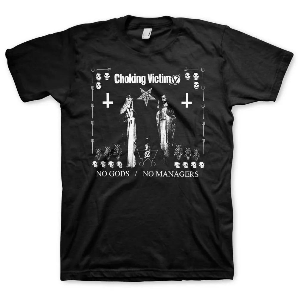 Choking Victim No Gods No Masters Shirt - Choking Victim