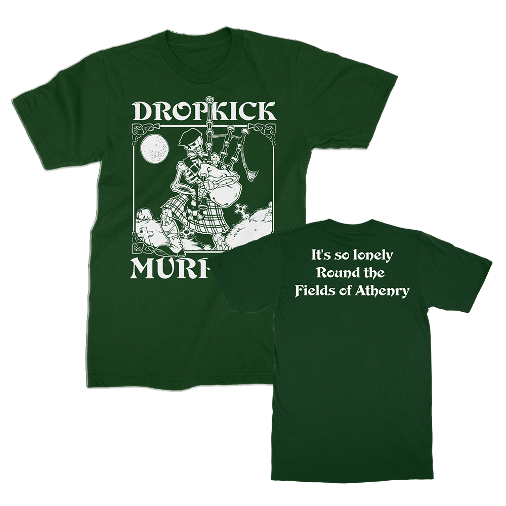 Dropkick Murphys Skelly Piper Mens T-Shirt - Flyclothing LLC