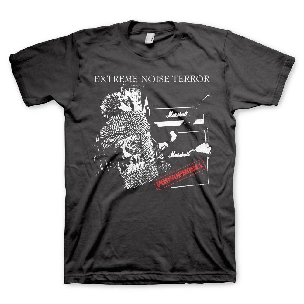 Extreme Noise Terror Phonophobia Mens T-Shirt - Flyclothing LLC